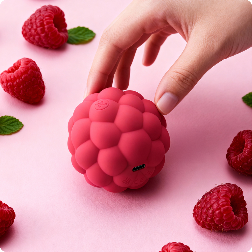Berri — finitions framboise